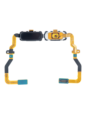 Home Button With Flex Compatible For Samsung Galaxy S7 Replacement (Black Onyx)