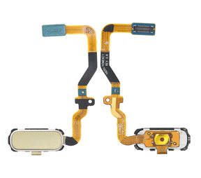 Replacement Home Button With Flex Compatible For Samsung Galaxy S7 (Gold Platinum)