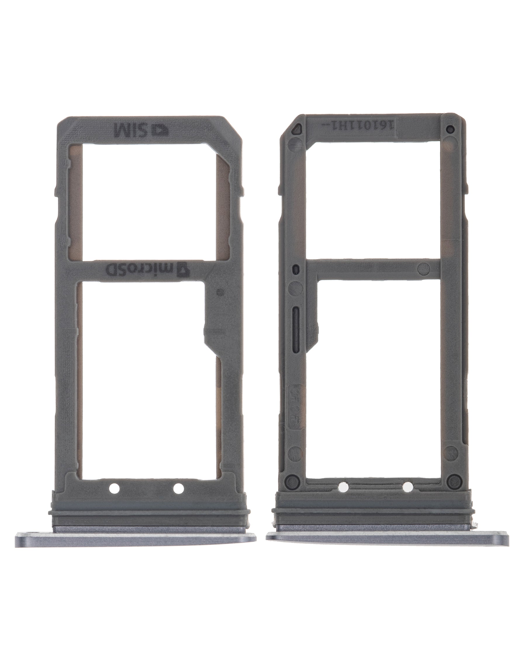 Single Sim Card Tray Compatible For Samsung Galaxy S7 Replacement (Black Onyx)