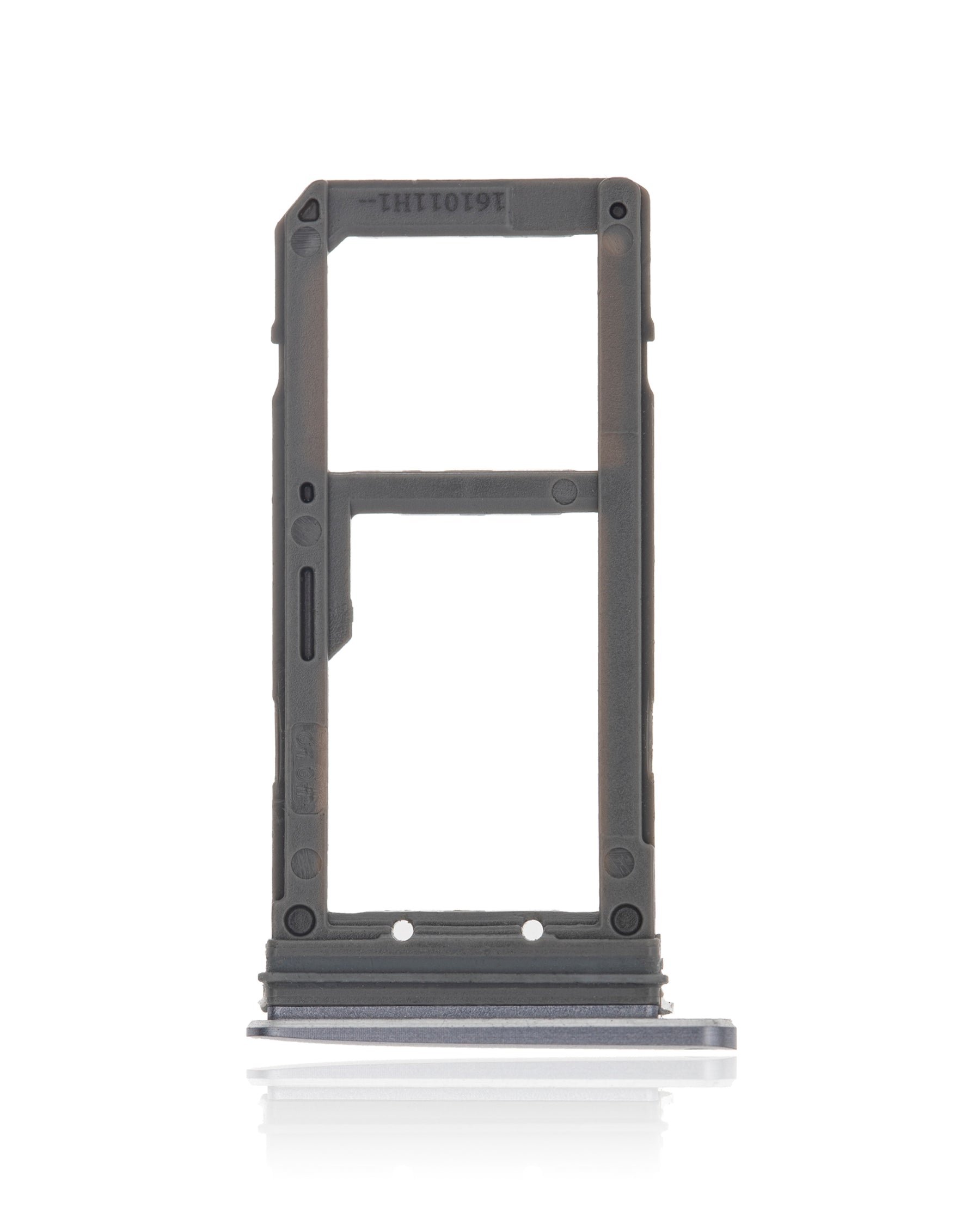 Single Sim Card Tray Compatible For Samsung Galaxy S7 Replacement (Black Onyx)