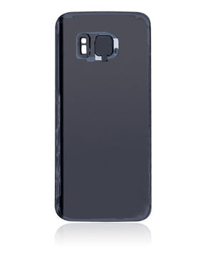 Back Cover Glass With Camera Lens Compatible For Samsung Galaxy S7 Replacement  (No Logo) (Vemake) (Black Onyx)