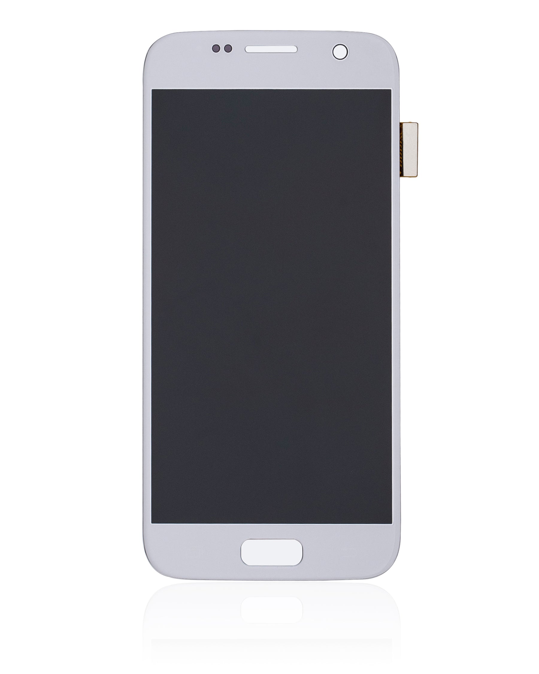 Replacement OLED Assembly Without Frame Compatible For Samsung Galaxy S7 (Refurbished) (Silver Titanium)