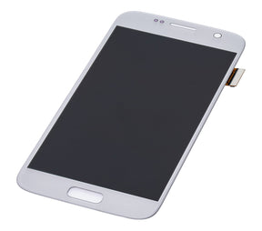 Replacement OLED Assembly Without Frame Compatible For Samsung Galaxy S7 (Refurbished) (Silver Titanium)