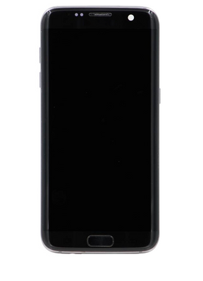 Replacement OLED Assembly With Frame Compatible For Samsung Galaxy S7 Edge (International / G935F) (Refurbished) (Black Onyx)