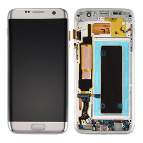 Replacement OLED Assembly With Frame Compatible For Samsung Galaxy S7 Edge G935F (International Version) (Service Pack) (White)