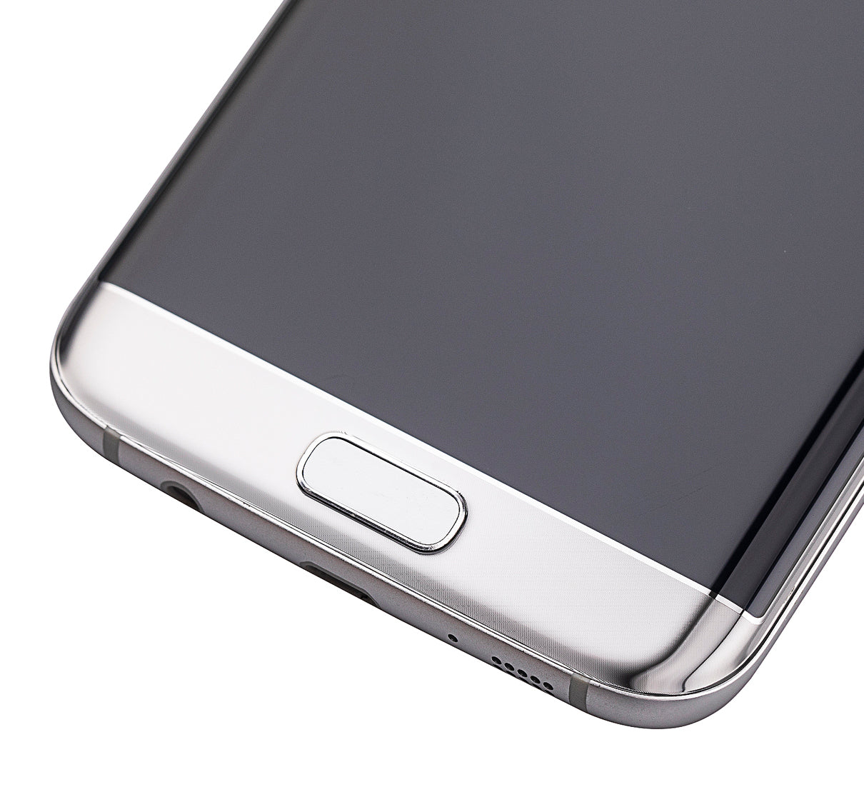 OLED Assembly With Frame Compatible For Samsung Galaxy S7 Edge Replacement (International / G935F) (Refurbished) (Silver)