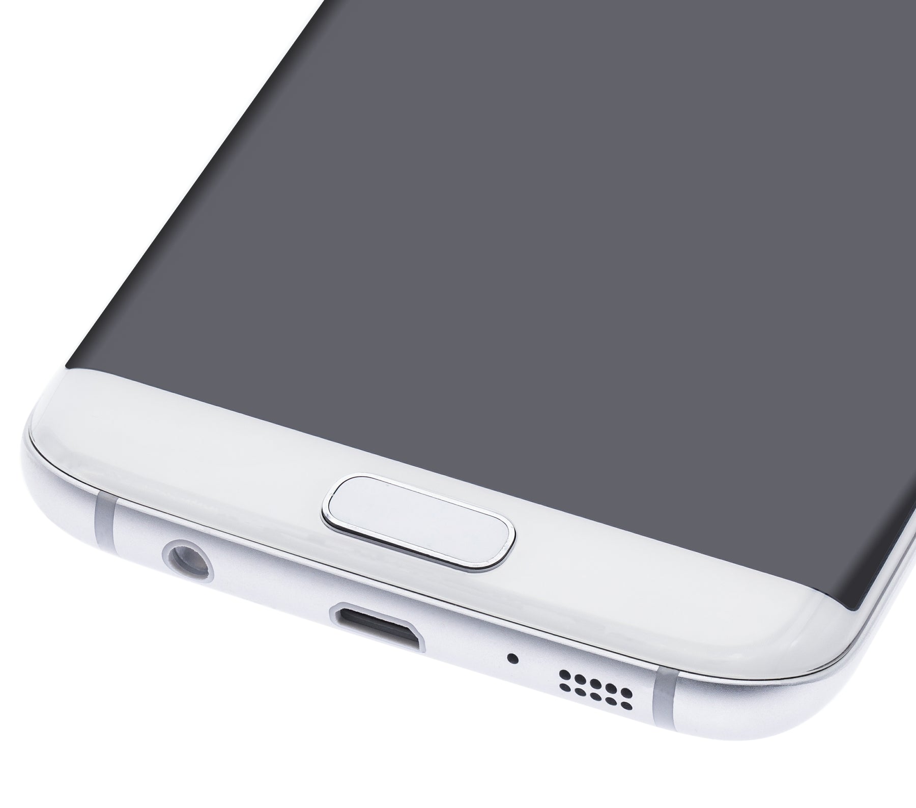 Replacement OLED Assembly With Frame Compatible For Samsung Galaxy S7 Edge (All US Models / G935A) (Refurbished) (White Pearl)