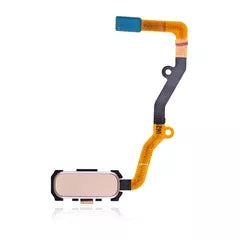 Home Button Flex Cable Compatible For Samsung Galaxy S7 Edge Replacement (Gold)