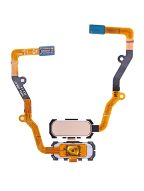 Home Button Flex Cable Compatible For Samsung Galaxy S7 Edge Replacement (Gold)