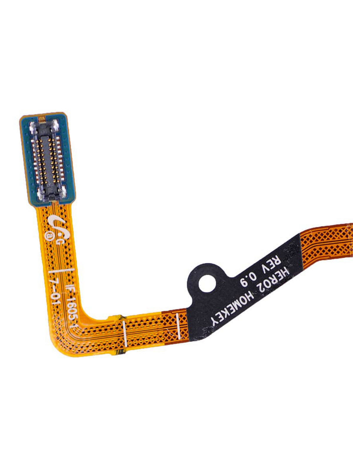 Replacement Home Button Flex Cable Compatible For Samsung Galaxy S7 Edge (White)