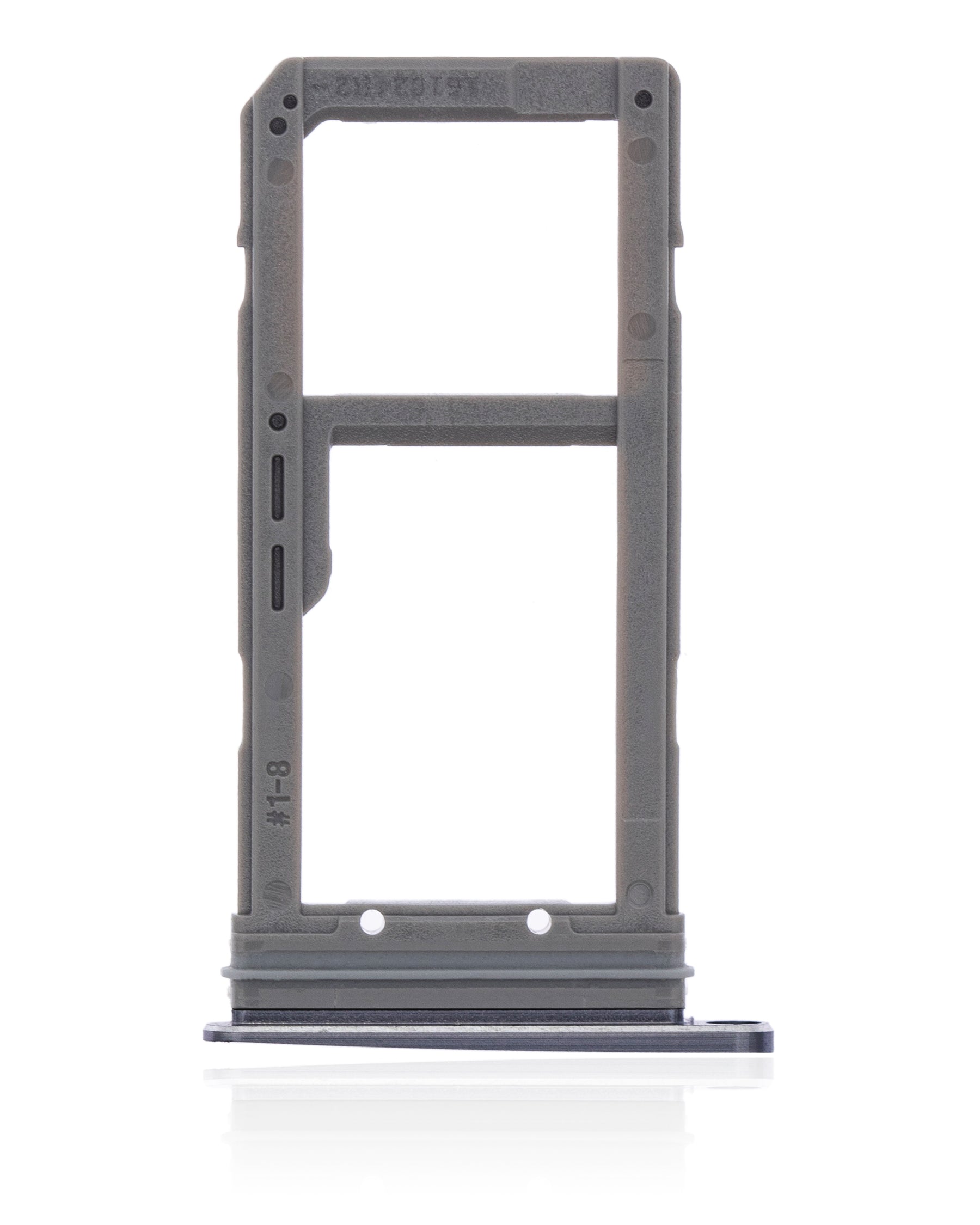 Single Sim Card Tray Compatible For Samsung Galaxy S7 Edge Replacement (Black)