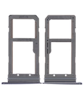 Single Sim Card Tray Compatible For Samsung Galaxy S7 Edge Replacement (Black)