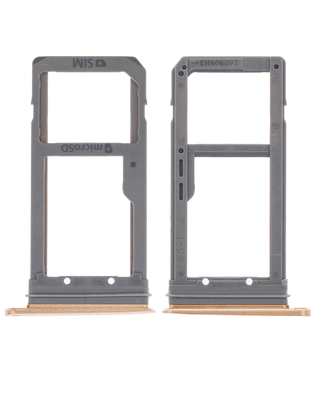 Single Sim Card Tray Compatible For Samsung Galaxy S7 Edge Replacement  (Gold)