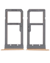Single Sim Card Tray Compatible For Samsung Galaxy S7 Edge Replacement  (Gold)