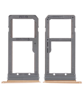 Single Sim Card Tray Compatible For Samsung Galaxy S7 Edge Replacement  (Gold)