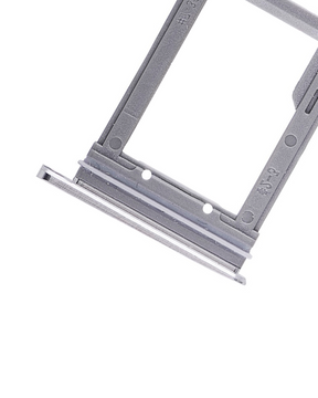 Single Sim Card Tray Compatible For Samsung Galaxy S7 Edge Replacement by Macfactory.in (Silver)