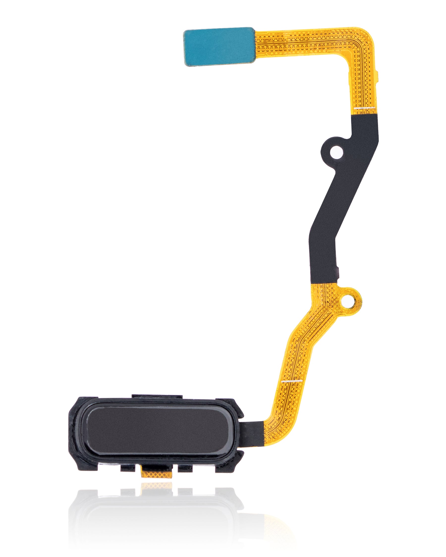 Home Button Flex Cable Compatible For Samsung Galaxy S7 Edge Replacement (Black)