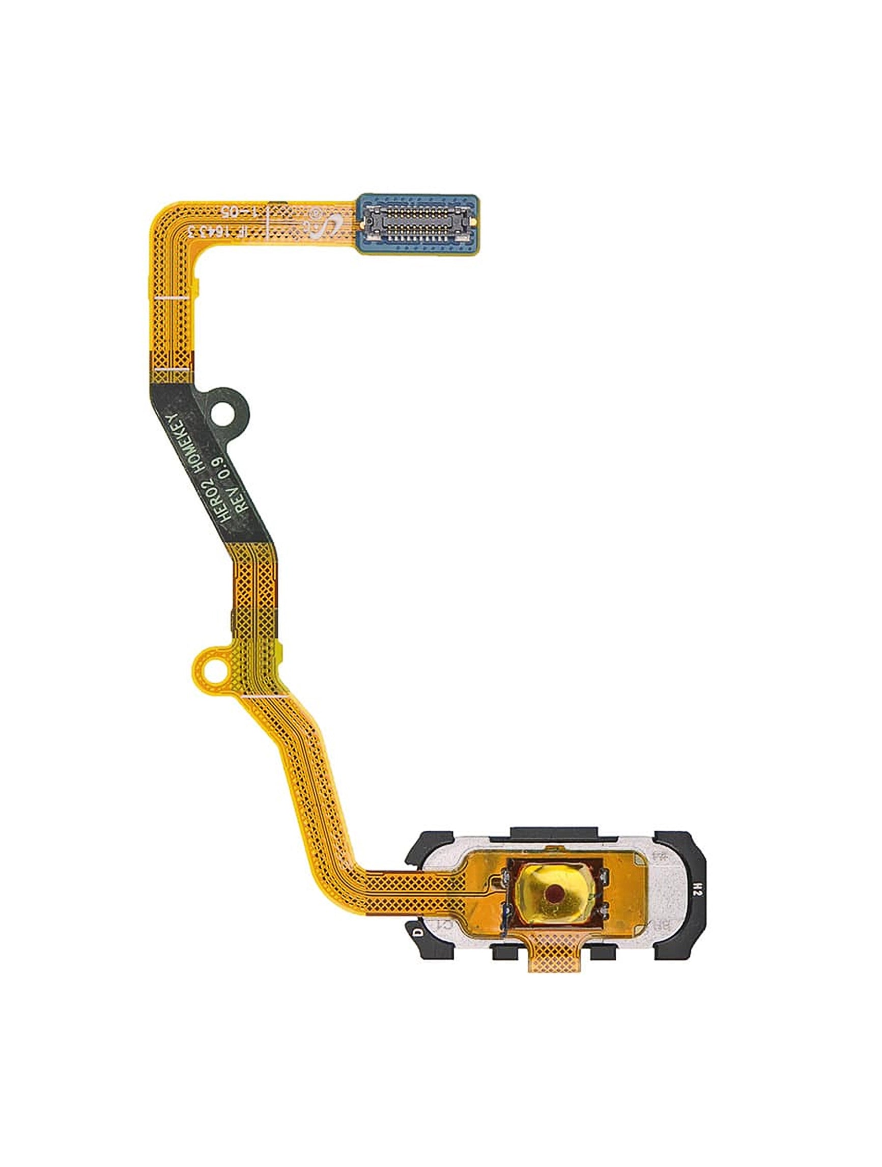 Home Button Flex Cable Compatible For Samsung Galaxy S7 Edge Replacement  (Coral Blue)