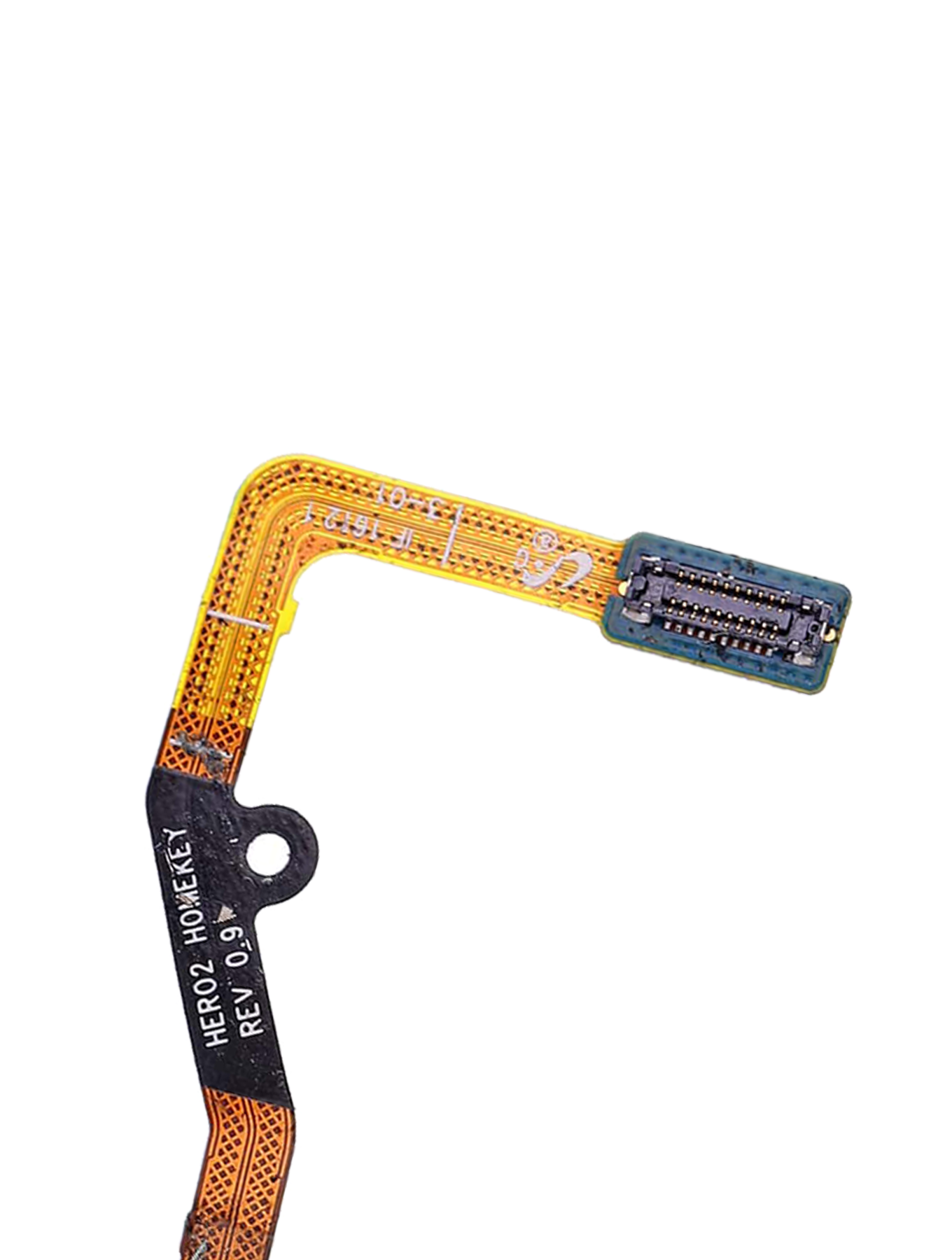 Home Button Flex Cable Compatible For Samsung Galaxy S7 Edge Replacement (Silver)