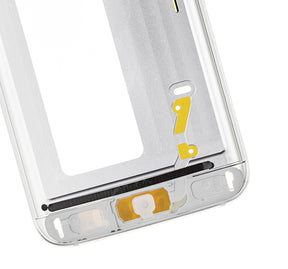 Mid-Frame Housing Compatible For Samsung Galaxy S7 Edge Replacement  (With Small Parts) (White)