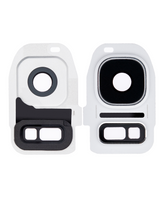 Back Camera Lens Replacement  Compatible For Samsung Galaxy S7 / S7 Edge (White)