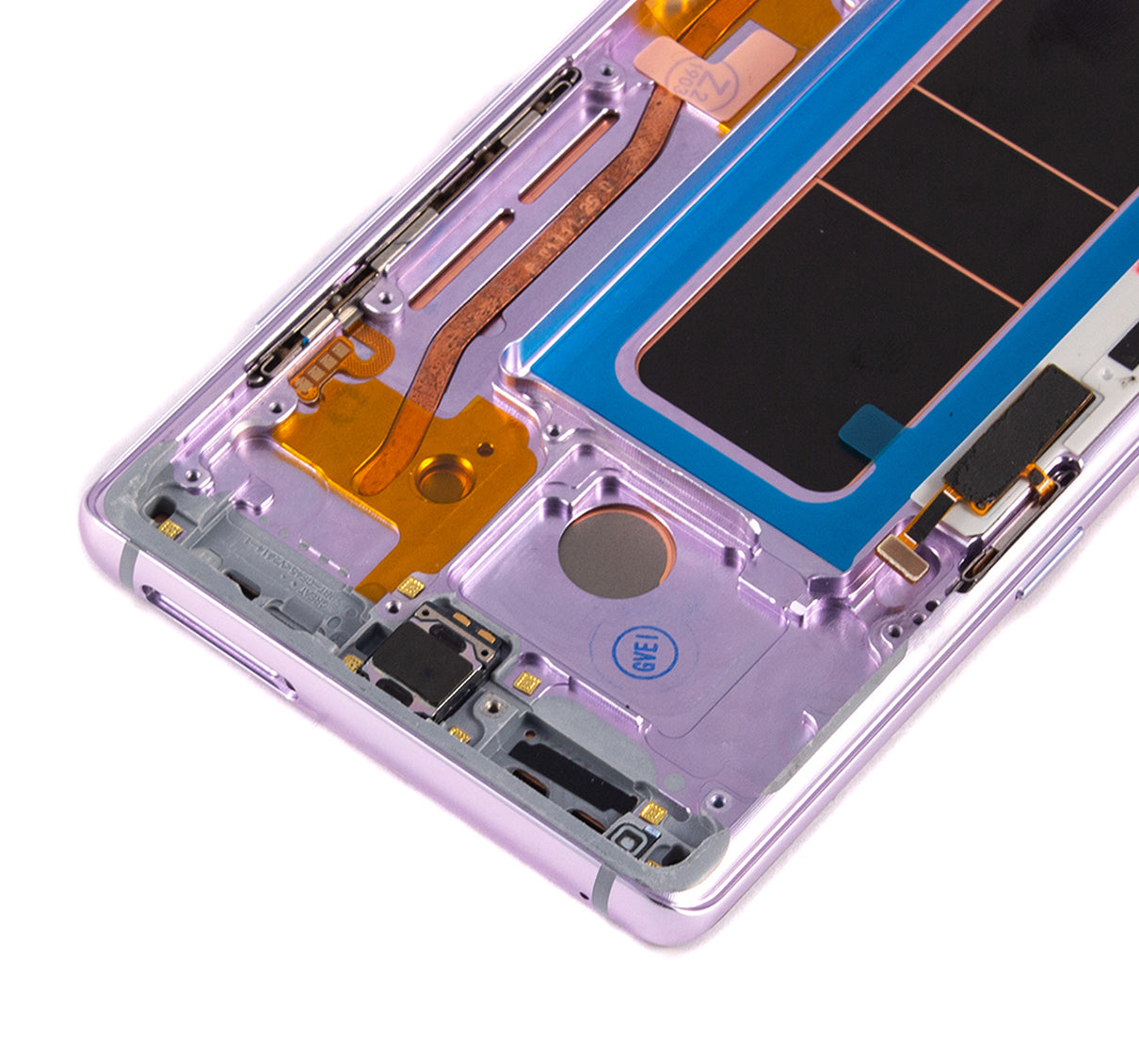 Replacement OLED Assembly With Frame Compatible For Samsung Galaxy Note 8 (Service Pack) (Orchid Gray)