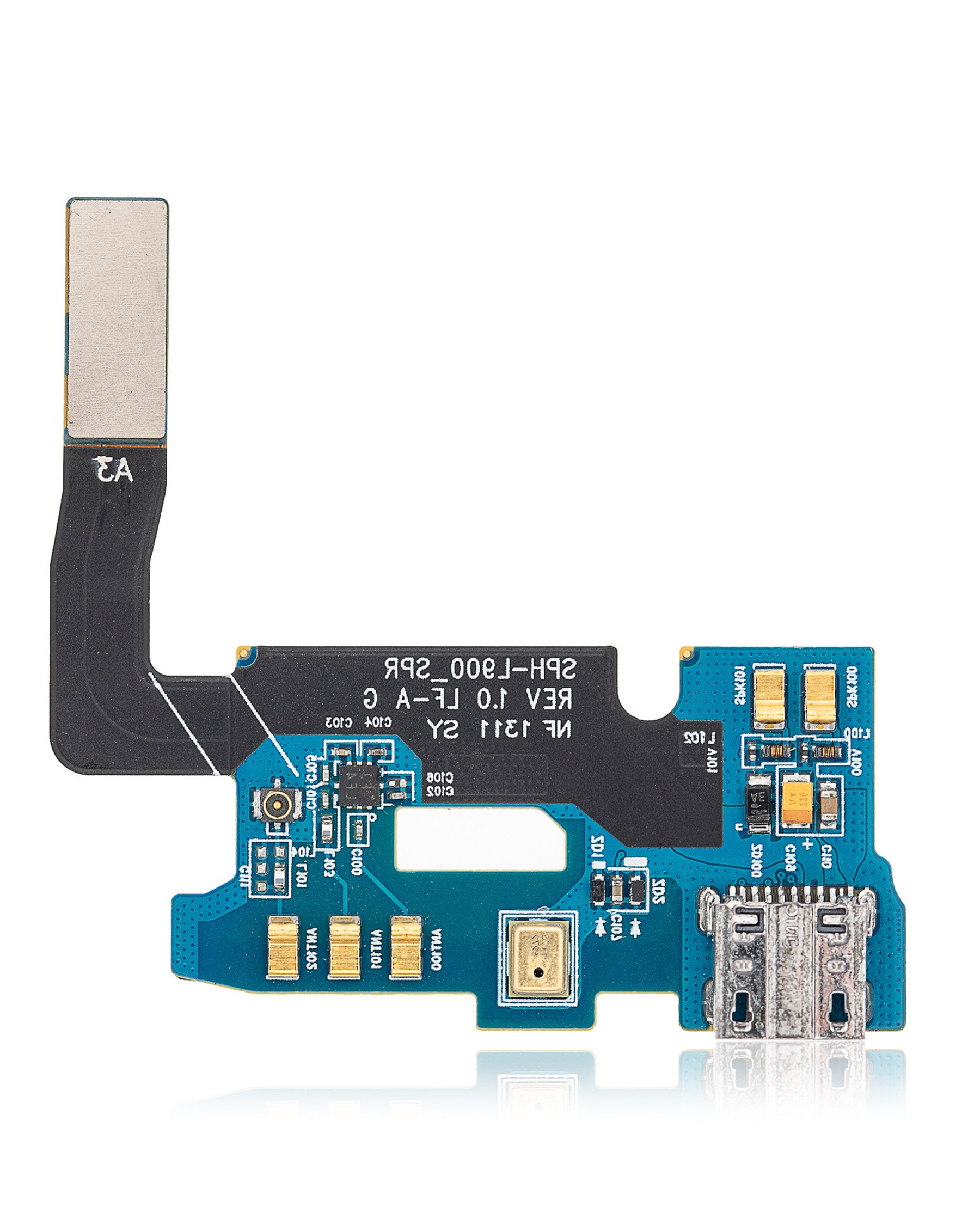 Charging Port Flex Cable Compatible For Samsung Galaxy Note 2 Replacement  (l900) (Sprint)