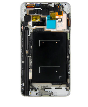 Replacement OLED Assembly With Frame Compatible For Samsung Galaxy Note 3 (Refurbished) (Verizon / Sprint) (White)