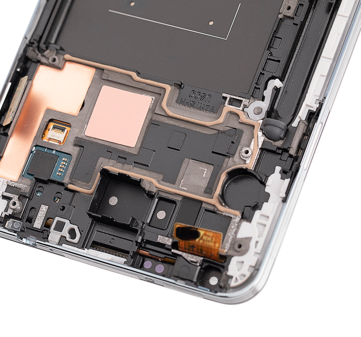 Replacement OLED Assembly With Frame Compatible For Samsung Galaxy Note 3 (Refurbished) (Verizon / Sprint) (Black)