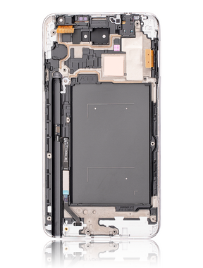 Replacement OLED Assembly With Frame Compatible For Samsung Galaxy Note 3 (Refurbished) (AT&T / T-Mobile) (White)