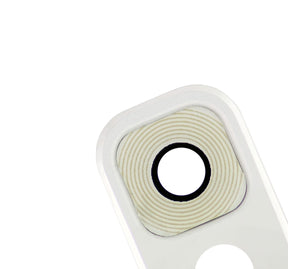Back Camera Lens Compatible For Samsung Galaxy Note 3 Replacement (White)