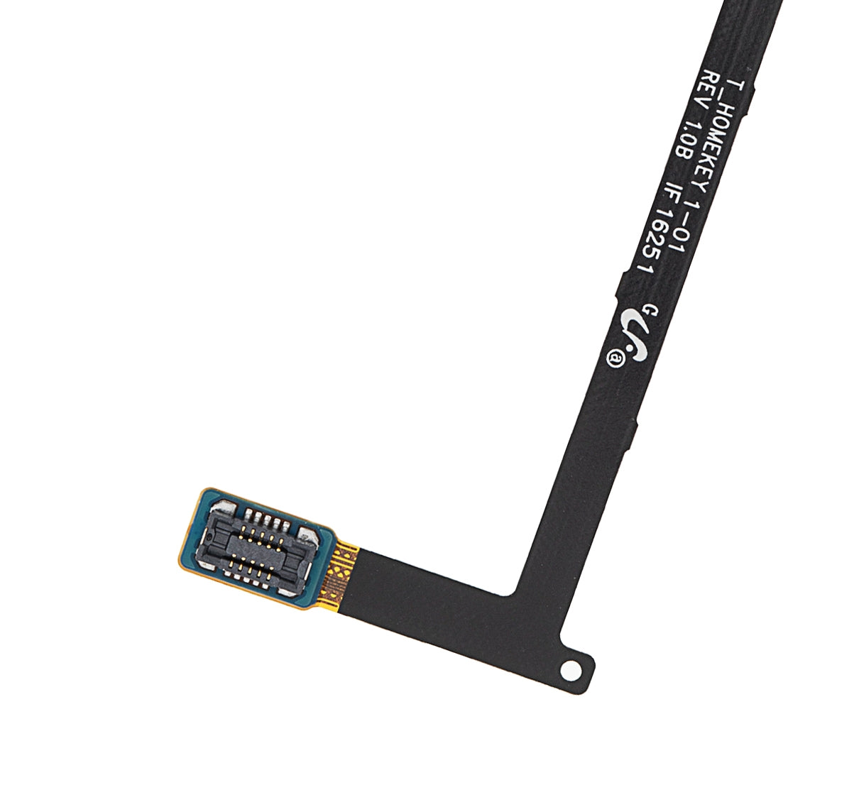 Replacement Home Button With Flex Compatible For Samsung Galaxy Note 4 (White)