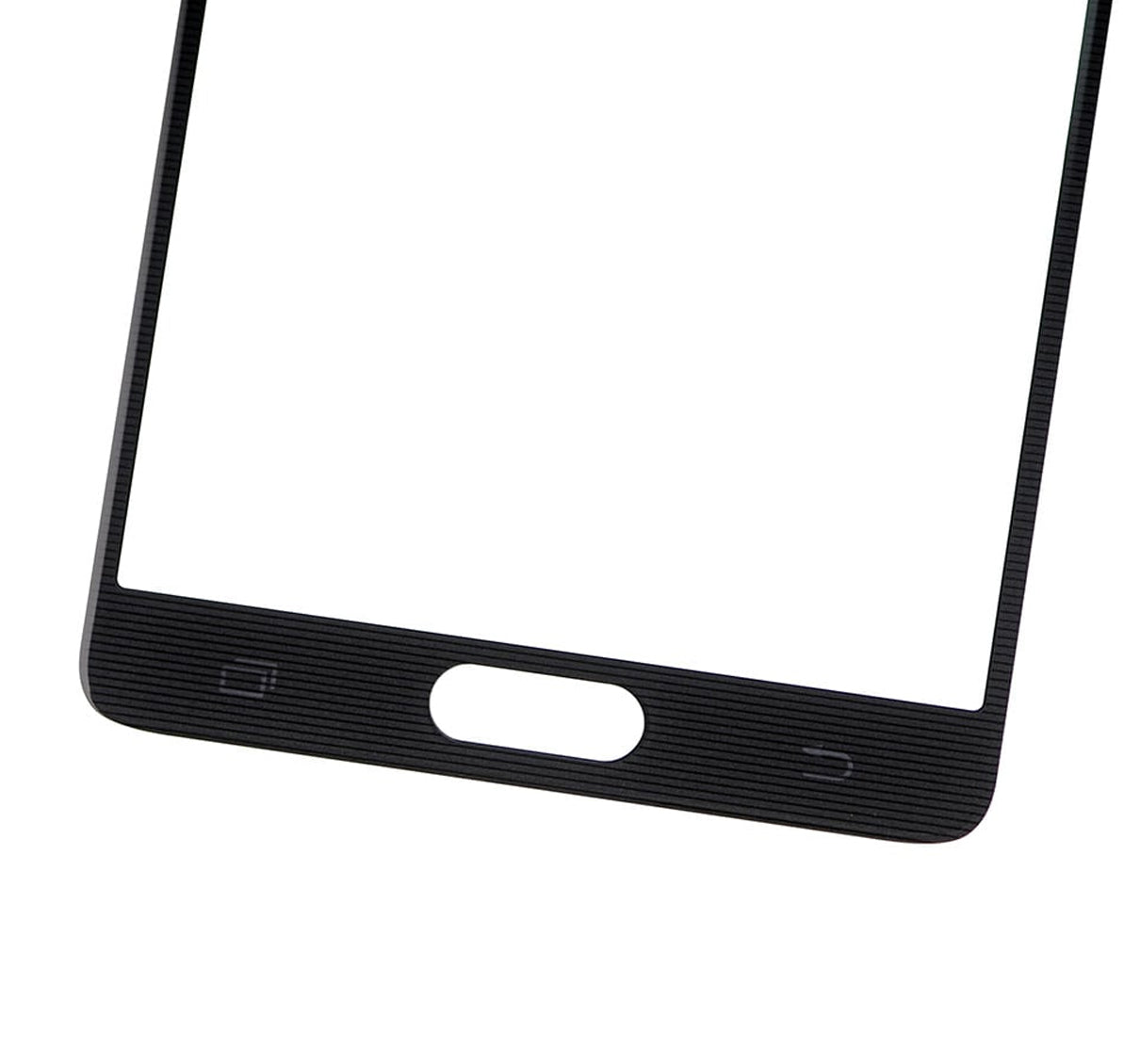 Replacement Front Glass Compatible For Samsung Galaxy Note 4 (Black)