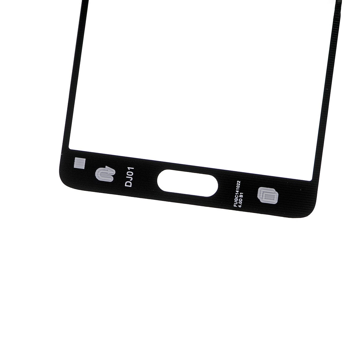 Replacement Front Glass Compatible For Samsung Galaxy Note 4 (Black)