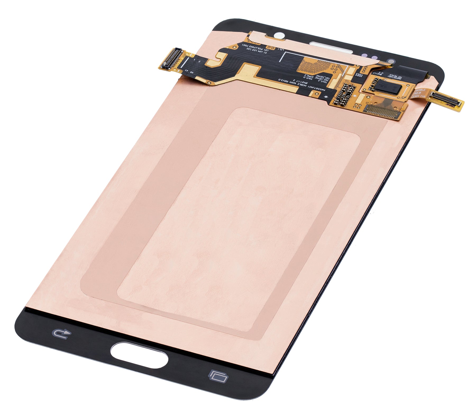 Replacement OLED Assembly Without Frame Compatible For Samsung Galaxy Note 5 (Refurbished) (Gold Platinum)