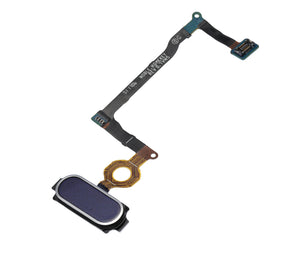 Replacement Home Button With Flex Cable Compatible For Samsung Galaxy Note 5 (Black Sapphire)