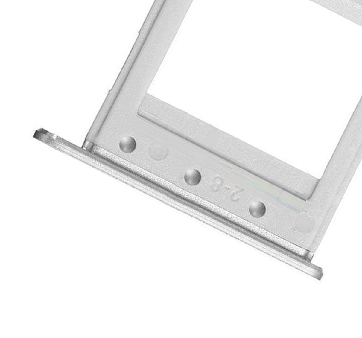 Sim Card Tray Compatible For Samsung Galaxy Note 5 Replacement (White)