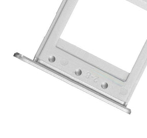 Sim Card Tray Compatible For Samsung Galaxy Note 5 Replacement (White)