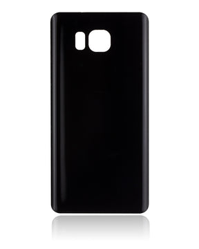 Back Cover Glass Compatible For Samsung Galaxy Note 5 Replacement (No Logo) (Vemake) (Gold Platinum)