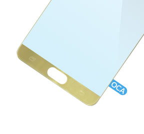 Front Glass With OCA Pre-Installed Compatible For Samsung Galaxy Note 5 Replacement  (Gold)