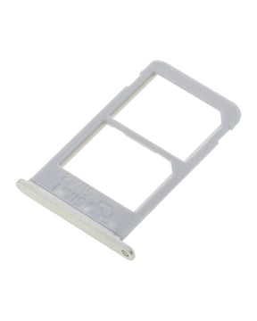 Dual Sim Card Tray Replacement Compatible For Samsung Galaxy Note 5 (Gold Platinum)