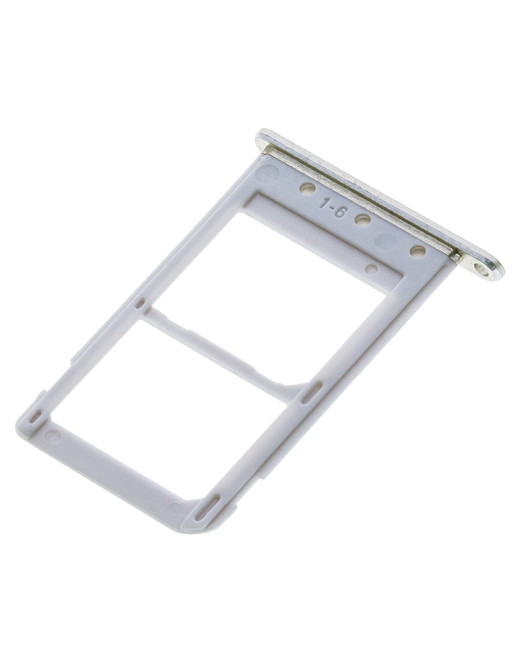 Dual Sim Card Tray Replacement Compatible For Samsung Galaxy Note 5 (Gold Platinum)