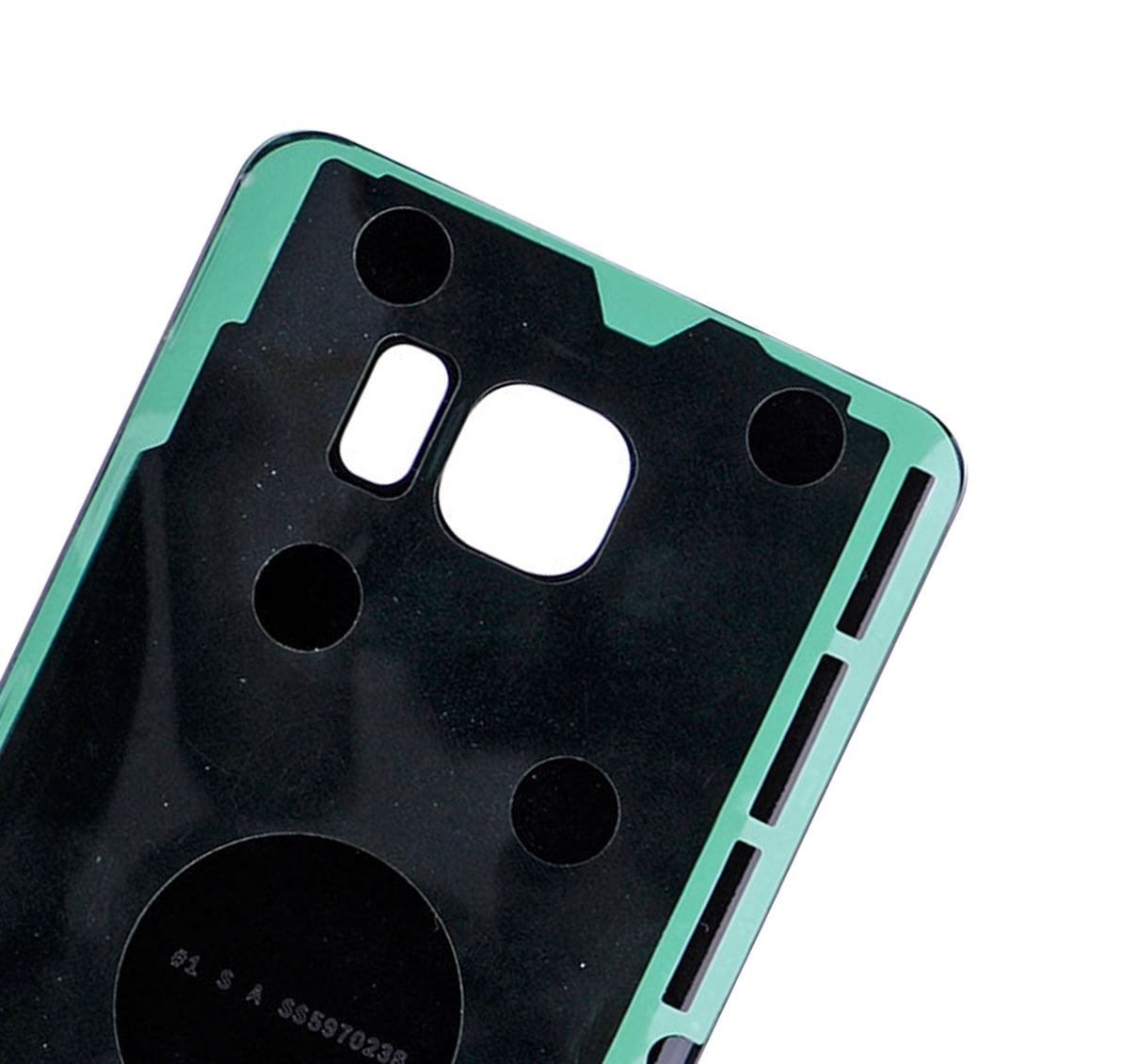 Back Cover Glass Compatible For Samsung Galaxy Note 5 Replacement  (No Logo) (Vemake) (White Pearl)