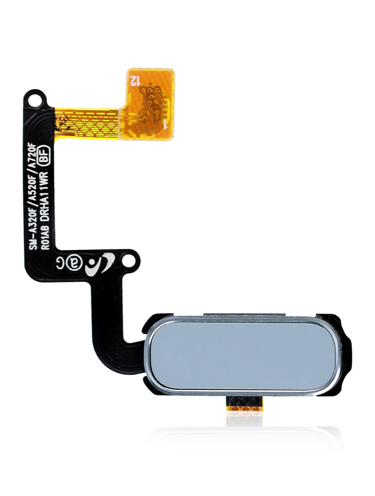 Fingerprint Reader With Flex Cable Compatible For Samsung Galaxy A3 (A320 / 2017) / A5 (A520 / 2017) / A7 (A720 / 2017) (Sky Blue)