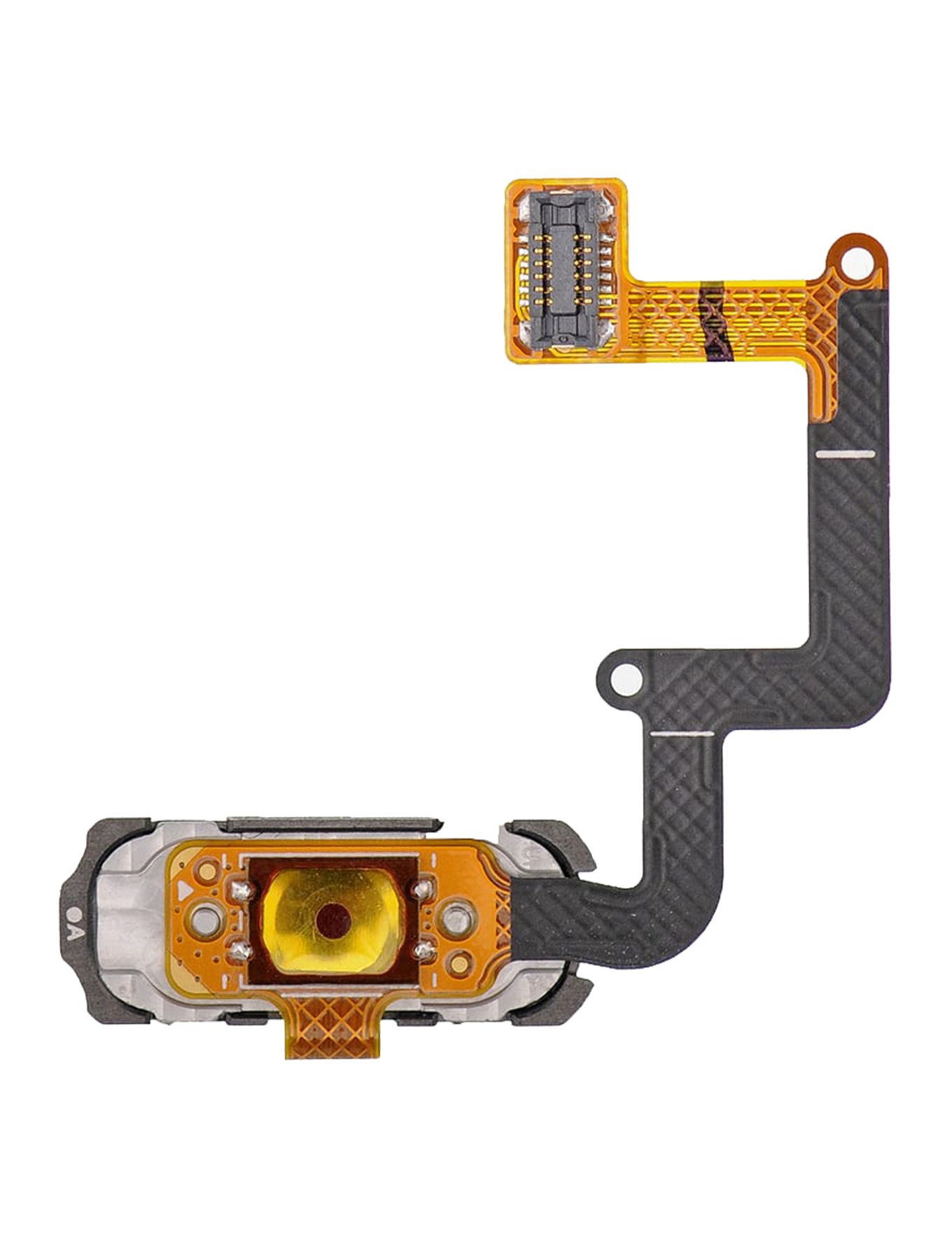 Replacement Fingerprint Reader With Flex Cable Compatible For Samsung Galaxy A3 (A320 / 2017) / A5 (A520 / 2017) / A7 (A720 / 2017) (Gold)