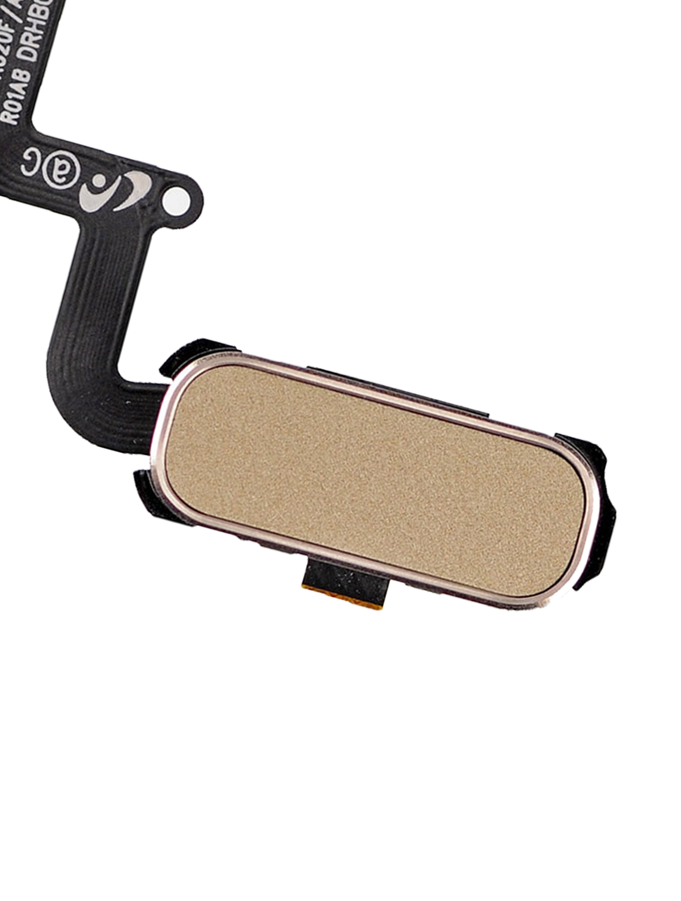 Replacement Fingerprint Reader With Flex Cable Compatible For Samsung Galaxy A3 (A320 / 2017) / A5 (A520 / 2017) / A7 (A720 / 2017) (Gold)