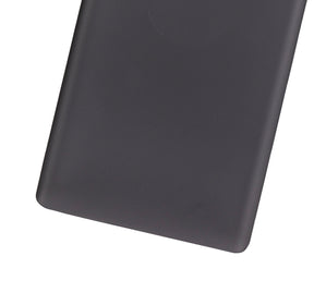 Back Cover Glass With Camera Lens Compatible For Samsung Galaxy Note 8 Replacement (No Logo) (Vemake) (Midnight Black)