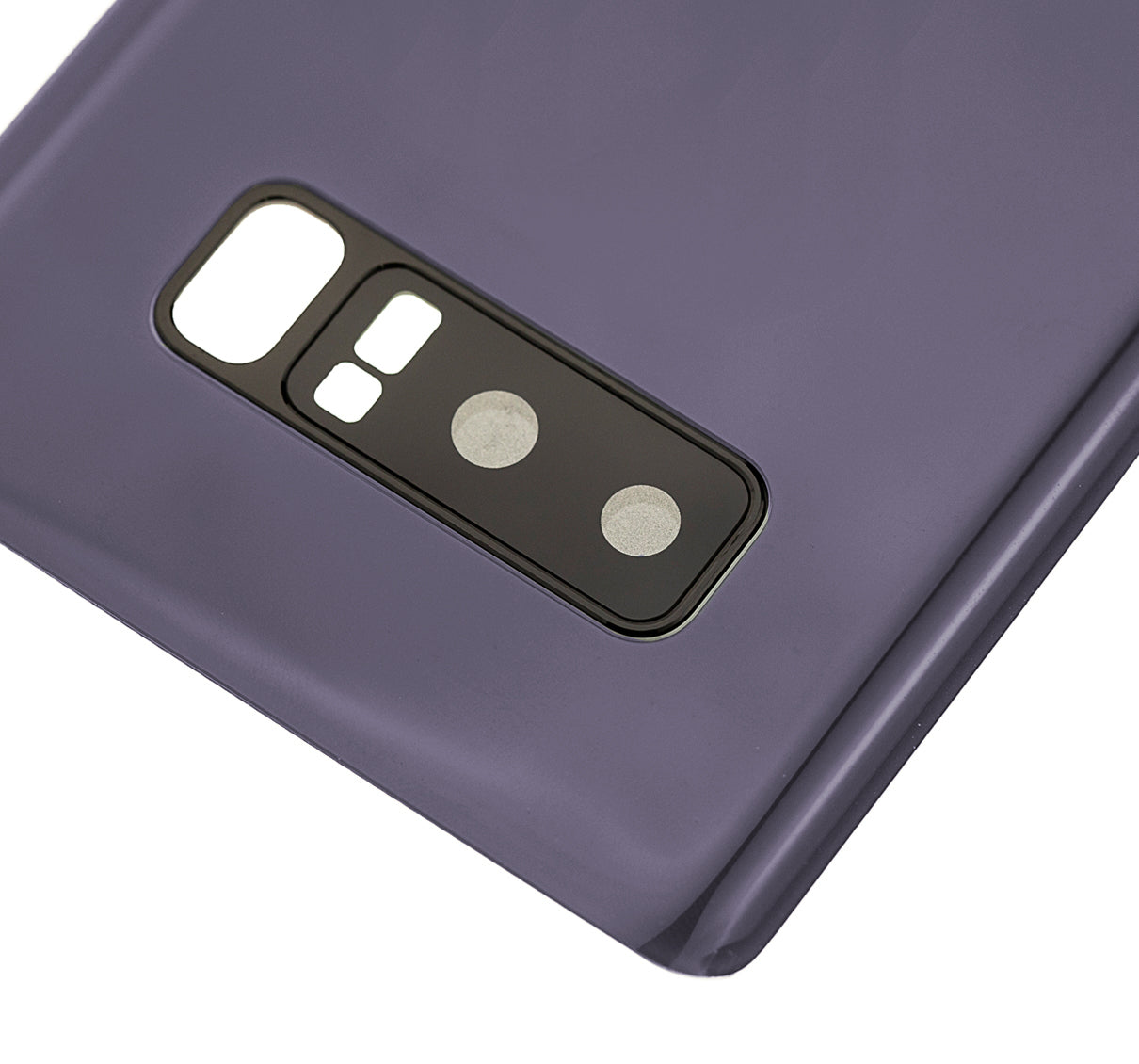 Replacement Back Cover Glass With Camera Lens Compatible For Samsung Galaxy Note 8 (Service Pack) (Orchid Gray)