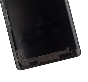 Back Cover Glass With Camera Lens Compatible For Samsung Galaxy Note 8 Replacement (No Logo) (Vemake) (Silver)