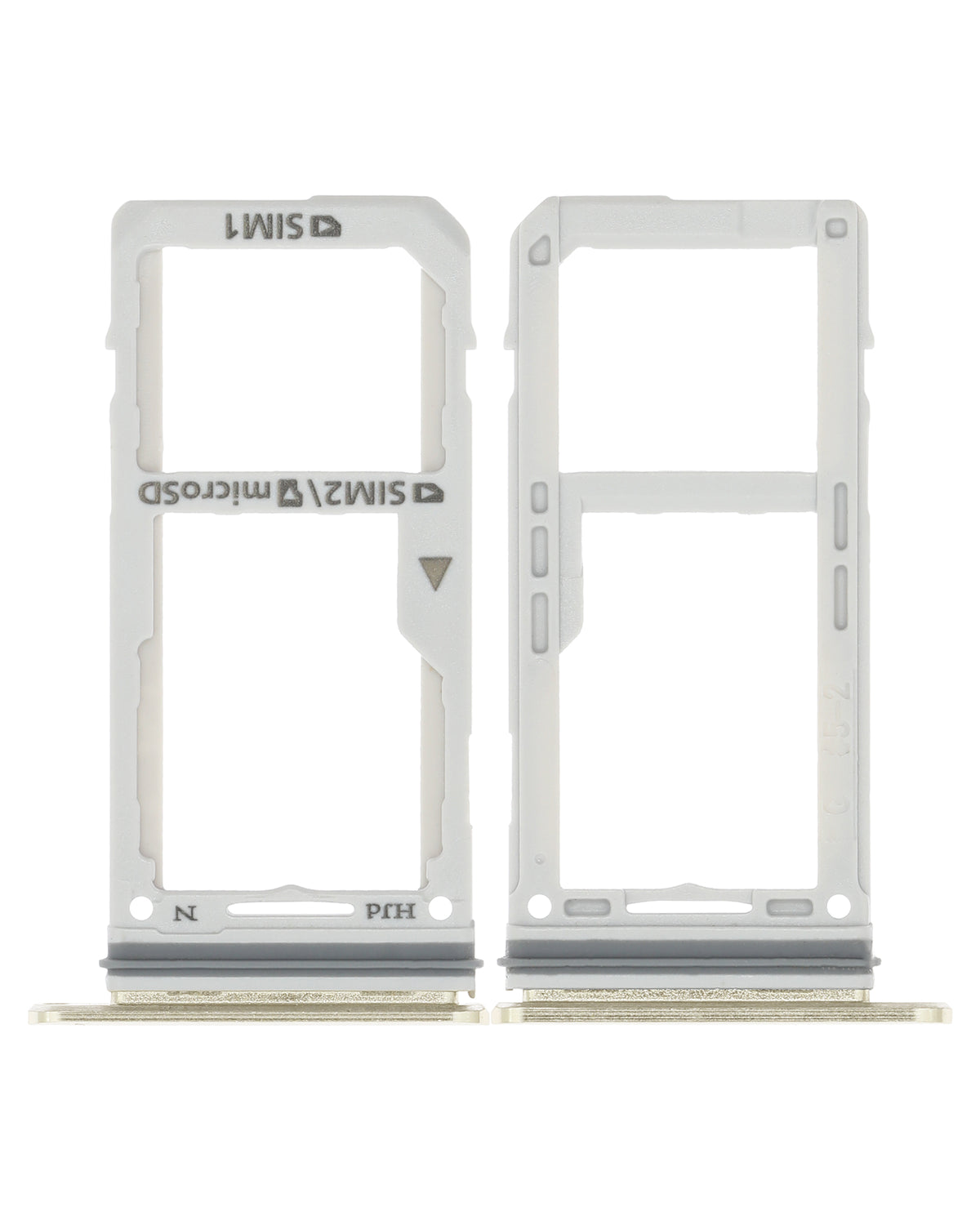 Dual Sim Card Tray Compatible For Samsung Galaxy Note 8 Replacement (Maple Gold)